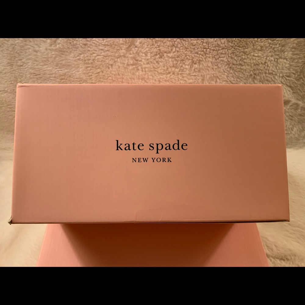 NIB Kate Spade Petal Lane Blush 3 piece Setting